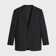 Veste Jodie 2B Col Droit - Noir/Craie