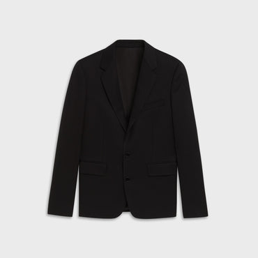 Veste Courte 2B Col Droit - Ultra Black