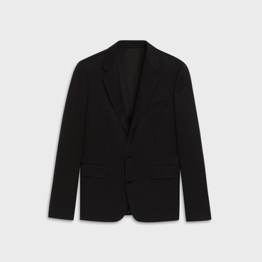 Veste Courte 2B Col Droit Grain De Poudre Tux - Ultra Black