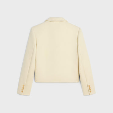 Veste Col Claudine - Off White