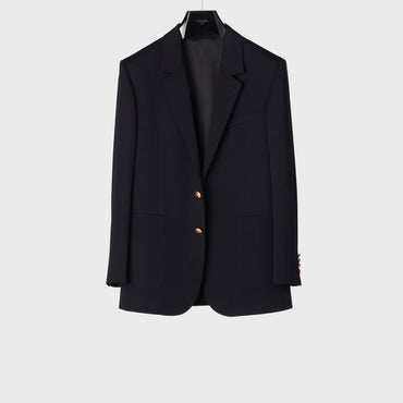 Jude 2B Jacket With Patched Pockets - Navy