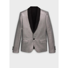 Short Jacket 1B Shawl Collar Tux - Silver