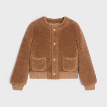 Blouson Chelsea Col Pur - Camel