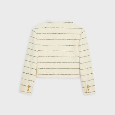 Pure Collar Hunter Jacket - Chalk/Black