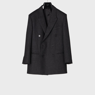 Jude 6B Jacket With Notch Collar - Anthracite