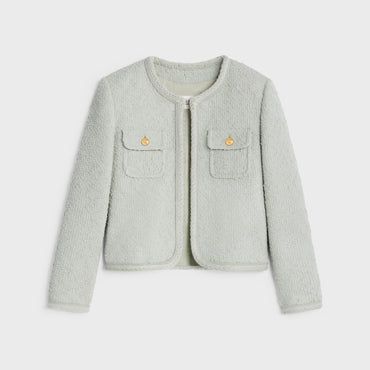 Veste Chelsea Tweed Croisette - Sauge