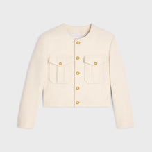 Veste Officier Cropped - Vanilla