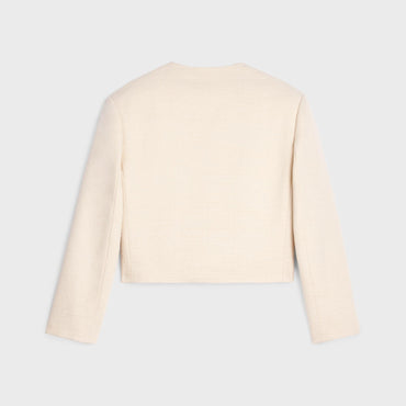 Veste Officier Cropped - Vanilla