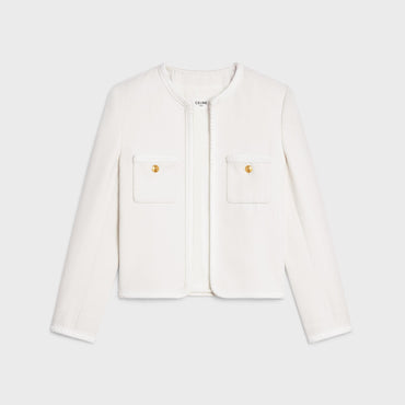 Veste Chasseur Galon Tresse - Craie