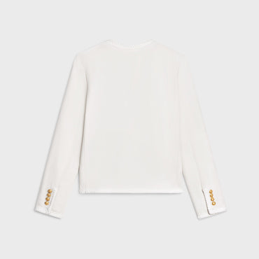Veste Chasseur Galon Tresse - Craie