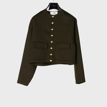 Pressed Cardigan - Forest