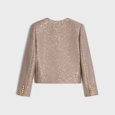 Veste Chelsea Brodee - Vieux Rose/Argent