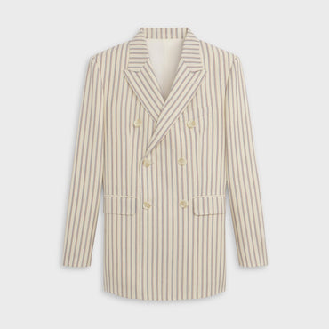 Classic Jacket 6B - Vanilla/Red/Navy