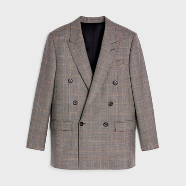 Jude 6B Jacket With Down Buttons - Black/Vanilla/Chestnut