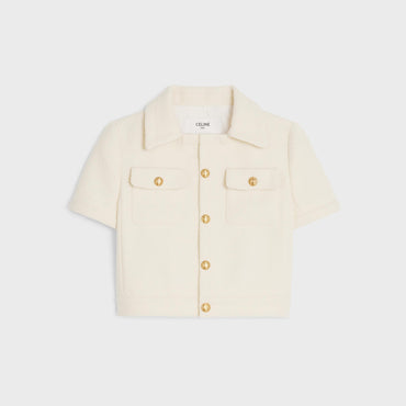 Veste Chelsea Cropped - Craie