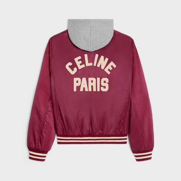 Teddy Celine Paris Capuche - Burgundy