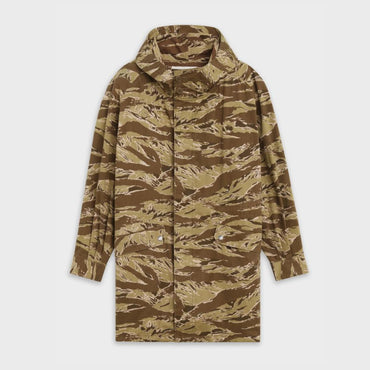 Parka Militaire Coton Outerwear Camouflage - Brown