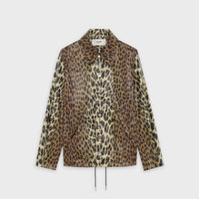 Lightweight Buttoned Jacket - Leopard
