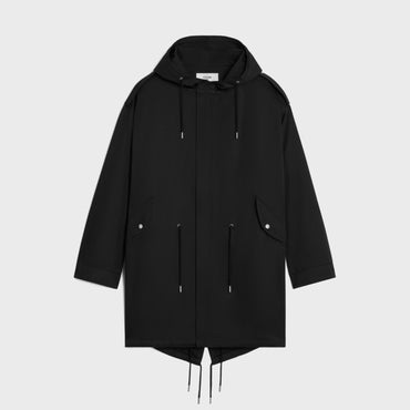 Parka Celine Longue Coton Technique - Black