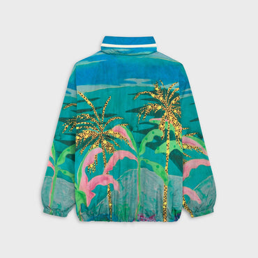 Celine Zip Collar Windbreaker - Multicolor
