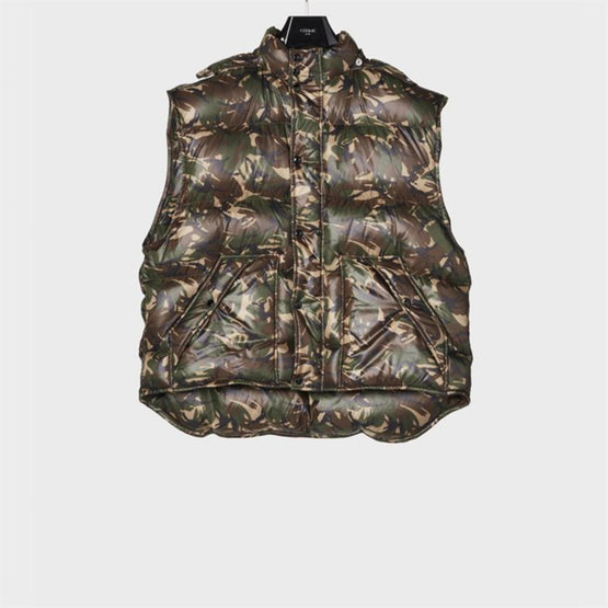 Men Loose Sm Quilted Jacket - Multicolor