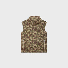 Gilet Militaire Long Coton Camouflage - Multicolor