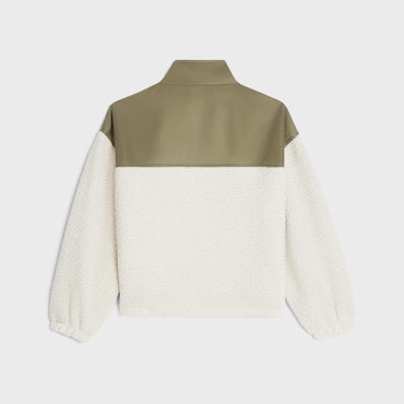 Celine Jacket - Grey/Khaki