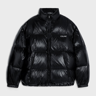 Celine Short Down Jacket - Black