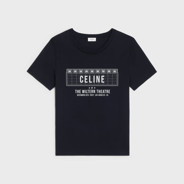 Tshirt Celine Wiltern Cotton Jersey - Black / White