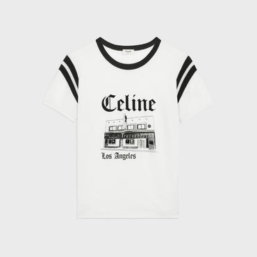 T-Shirt Regular Troubadour - Off White/Black