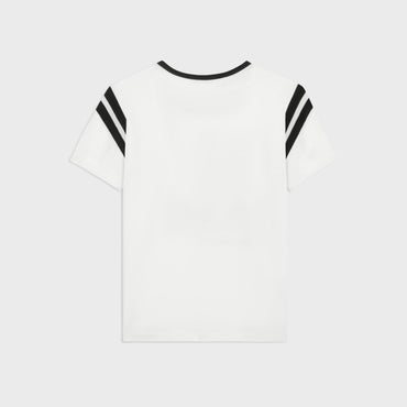 T-Shirt Regular Troubadour - Off White/Black