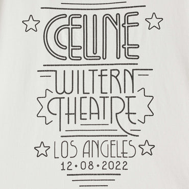 Celine Wiltern Loose T-Shirt - Washed White/Black