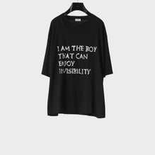 Loose I Am The Boy T-Shirt - Black/White