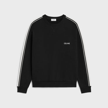 Sweat Loose Celine - Black/White
