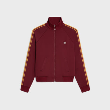 Veste Tracksuit Triomphe Double-Face Jersey - Vintage Burgundy/ Ecru/ Curry