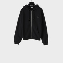 Men Celine Zip-Up Hoodie - Black/White