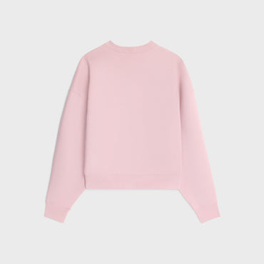 Sweat Oversize Celine Paris - Light Rose/Off White