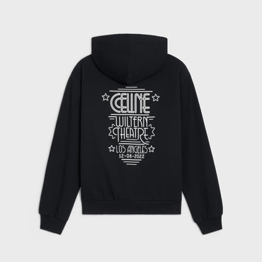 Hoodie Loose Celine Wiltern - Black/White