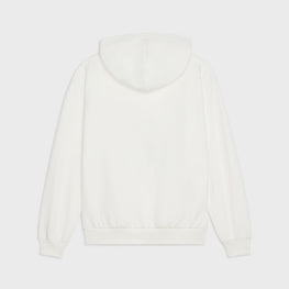 Men Celine Multico Loose Hoodie - Off White