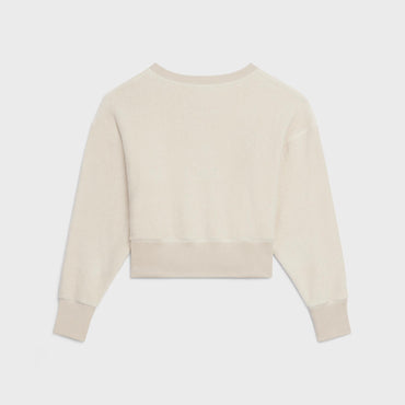 Crop Sweat-Shirt - Vanilla