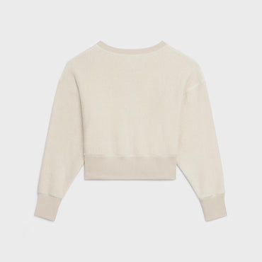 Crop Sweat-Shirt - Vanilla
