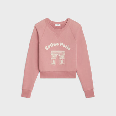 Sweat Celine Arc De Triomphe - Pink Blush/Cream