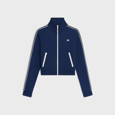 Veste Track Celine Paris - Navy/Off White