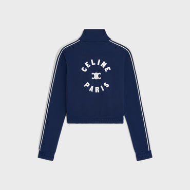 Veste Track Celine Paris - Navy/Off White