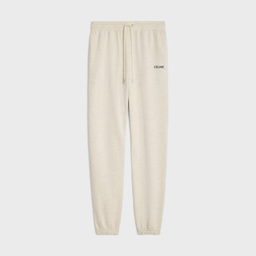 Jogging Loose Brode Celine - Cream/Black