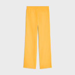 Men Celine Wide Leg Snap Joggers - Golden Yellow/Black