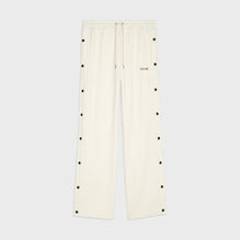 Men Celine Wide Leg Snap Joggers - Cream