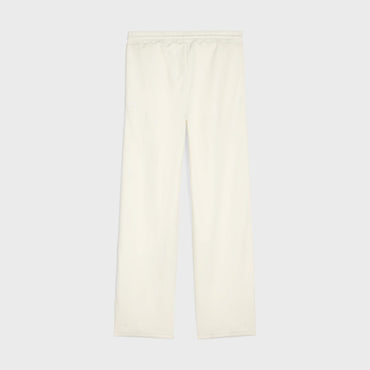 Celine Wide Leg Snap Joggers - Cream