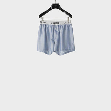 Calecon Celine - Bleu Ciel/Craie