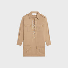 Robe Mini Saharienne - Corde